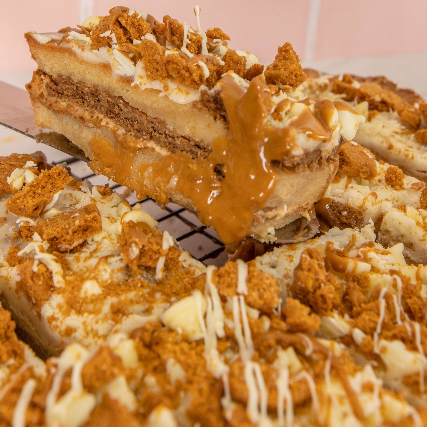 Biscoff Slab